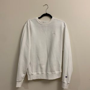 Champion white sweater